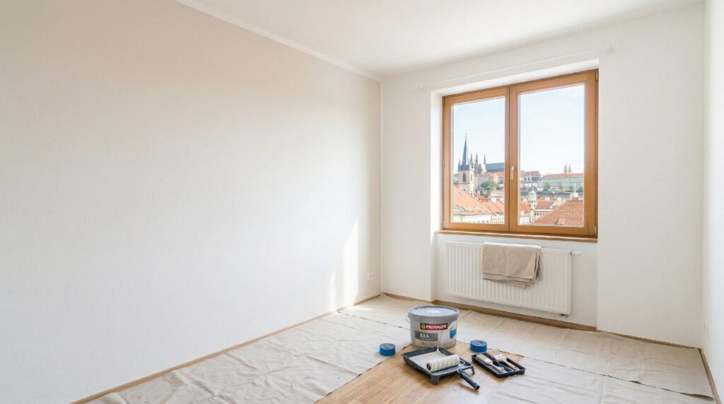vymalovat pronajímaný byt Praha